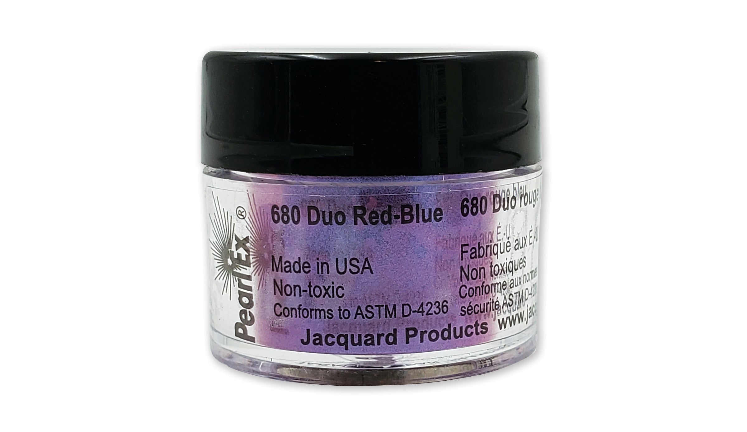 Jacquard Pearl-Ex Pigment - 0.50 oz, Duo Red-Blue