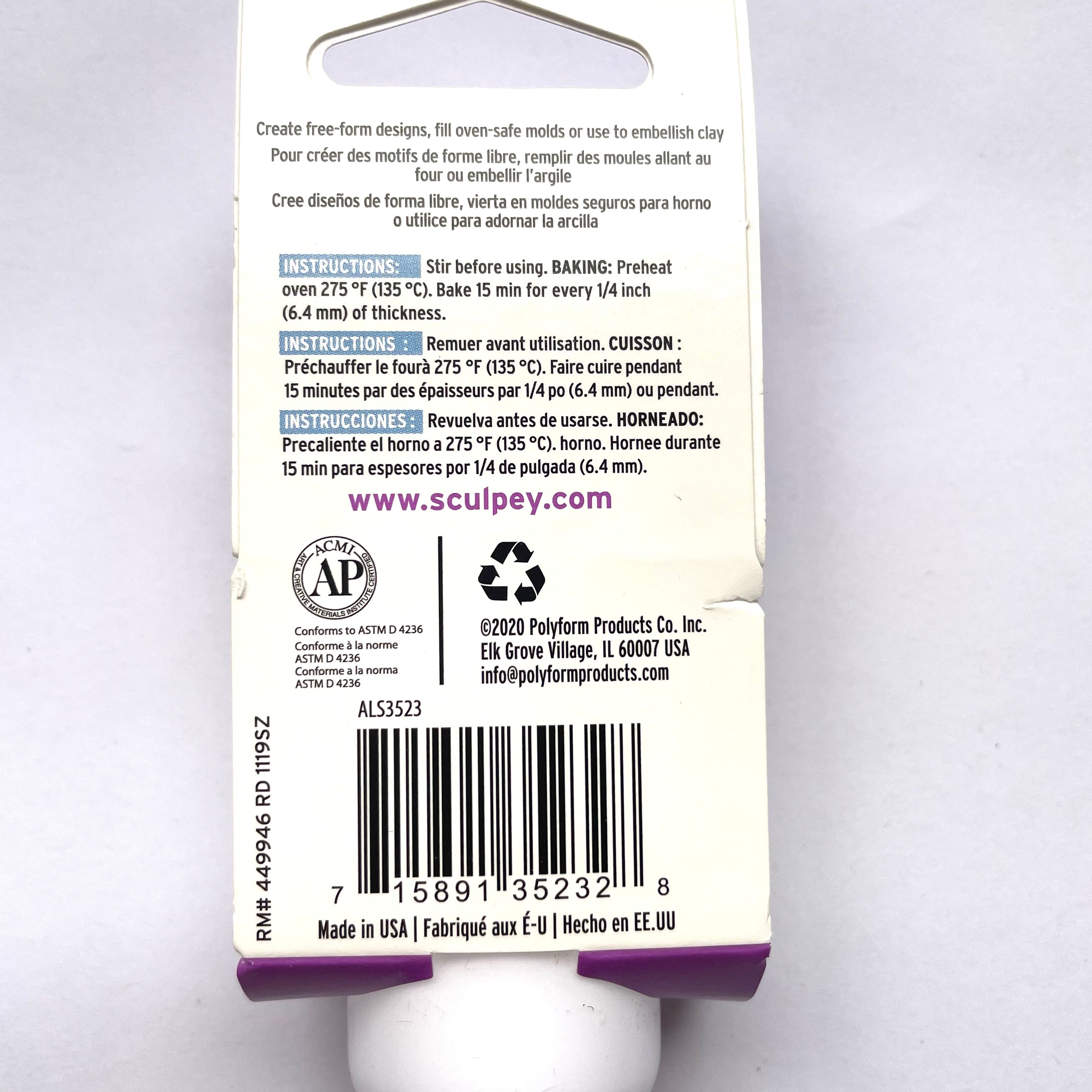 Liquid Sculpey - White 30ml – MyClayCo